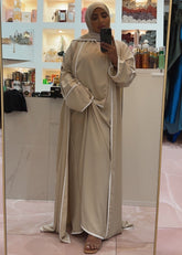 Nadia Abaya dreiteiliges Set mit Hijab