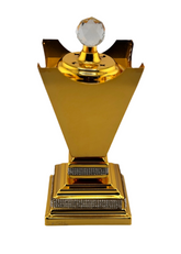 Räucherbehälter mit Deckel - Gold