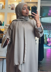 Hijab Overall Taupe