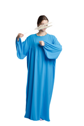 Ballonärmel Jazz Babyblau