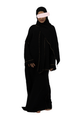 Hijab Overall Black