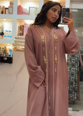 Abaya mit Reisverschluss