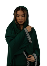 Diamond Abaya Grün