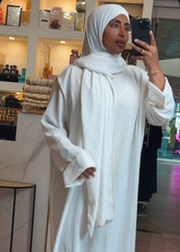 Hijab Overall White