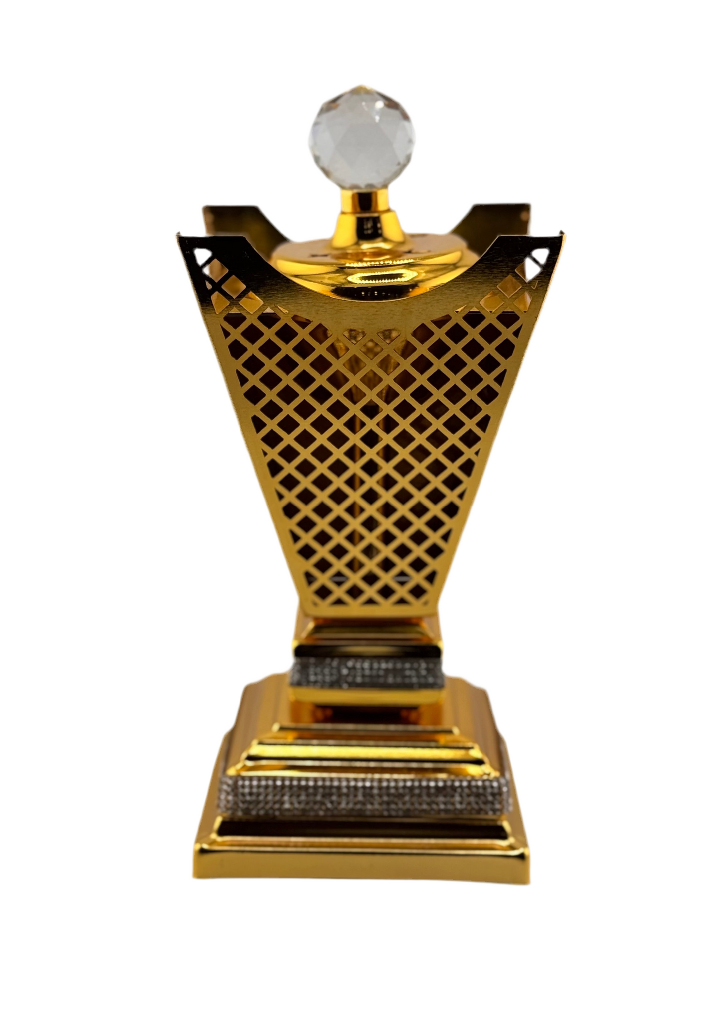 Räucherbehälter mit Deckel - Gold