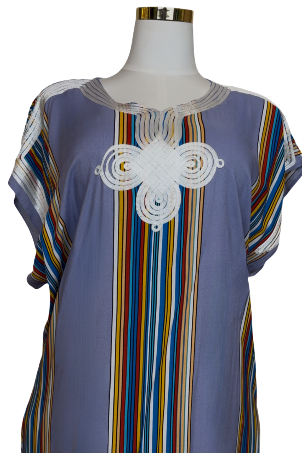 Premium Gandoura Kleid Damen Kaftan Sommerkleid Oversize