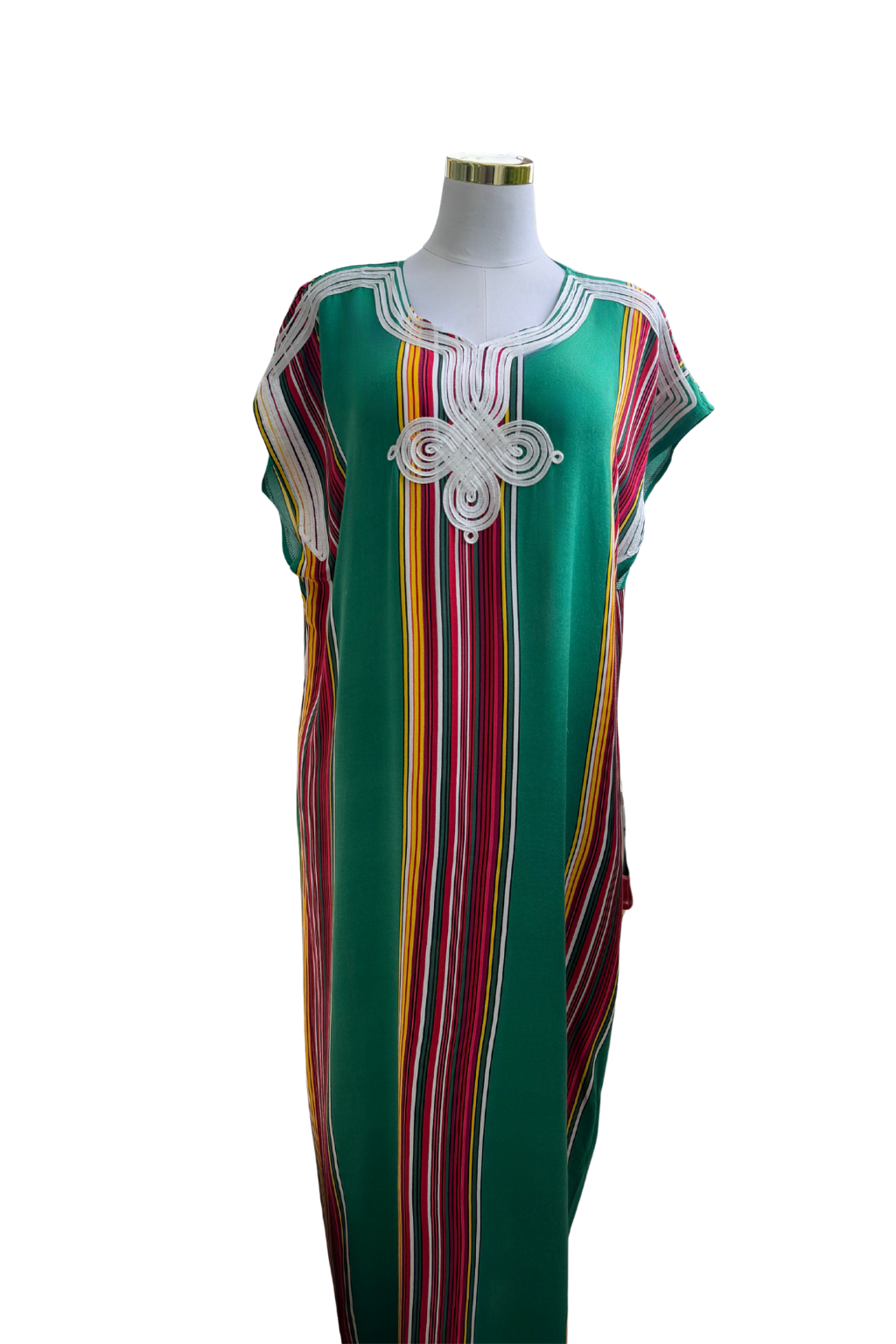 Premium Gandoura Kleid Damen Kaftan Sommerkleid Oversize