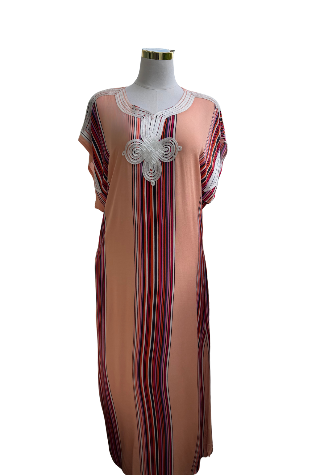 Premium Gandoura Kleid Damen Kaftan Sommerkleid Oversize
