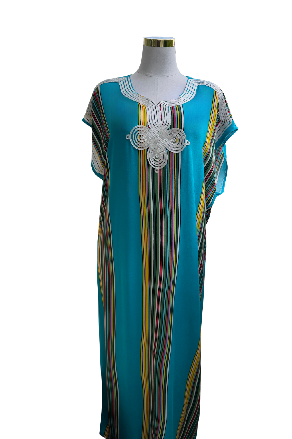 Premium Gandoura Kleid Damen Kaftan Sommerkleid Oversize