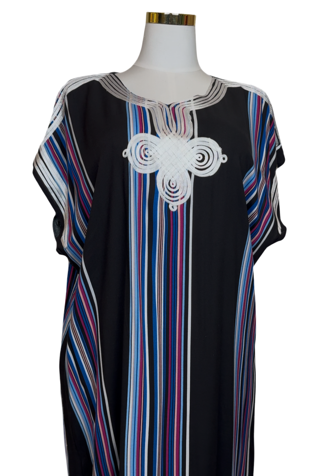 Premium Gandoura Kleid Damen Kaftan Sommerkleid Oversize