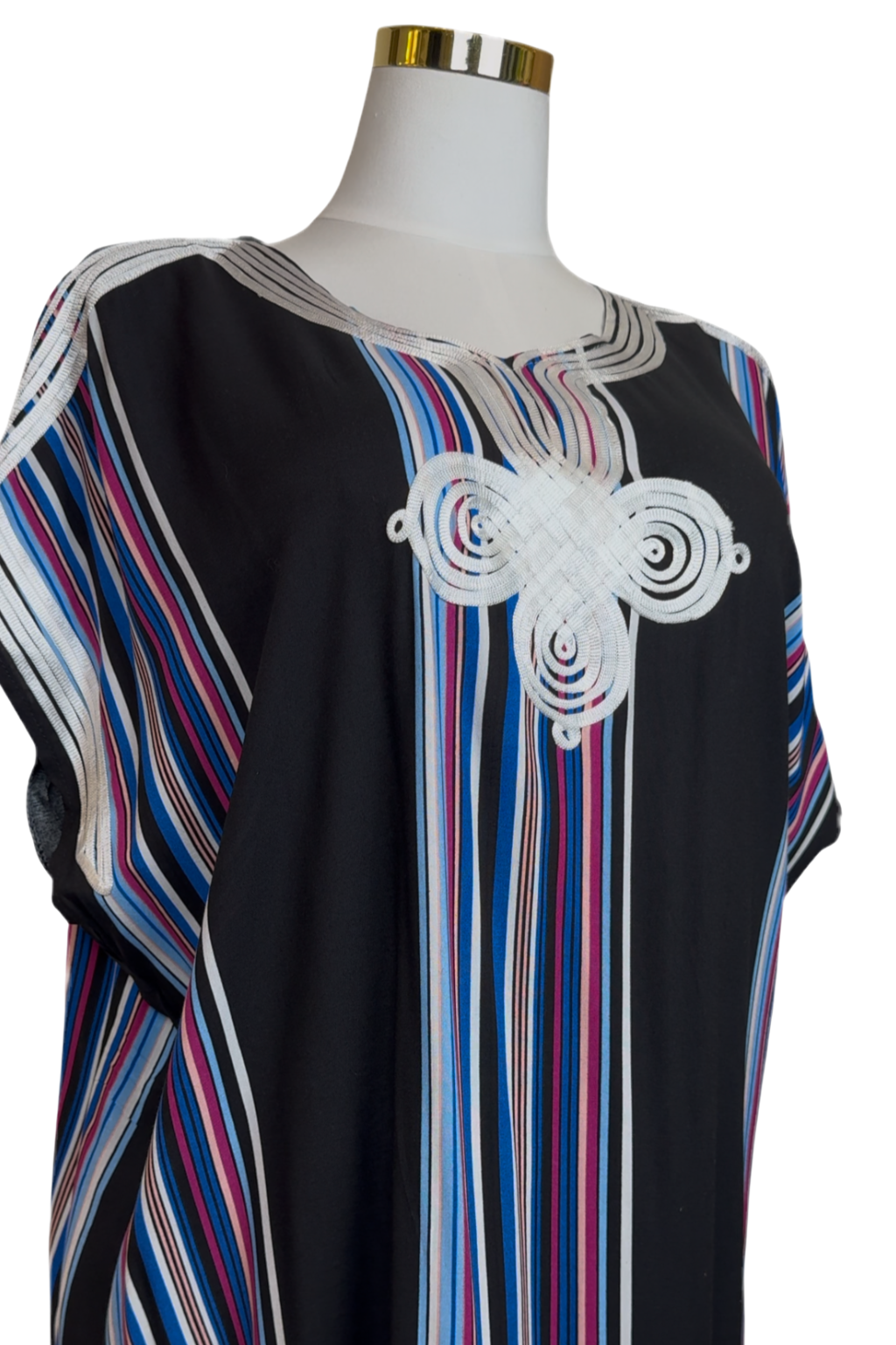 Premium Gandoura Kleid Damen Kaftan Sommerkleid Oversize